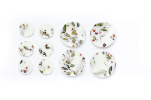 Soy Wax Rounds Ash-berries & Bilberry Leaves with Lavender Fragrance