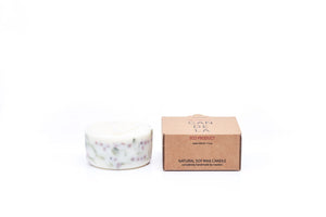 Ashberies and bilberry leaves candle Munio Candela