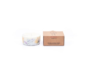 Mini Wild Flowers Candle with Rose Fragrance